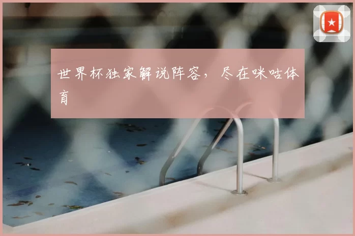 世界杯独家解说阵容，尽在咪咕体育