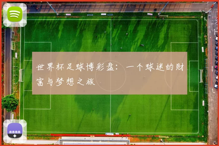 世界杯足球博彩盘:一个球迷的财富与梦想之旅