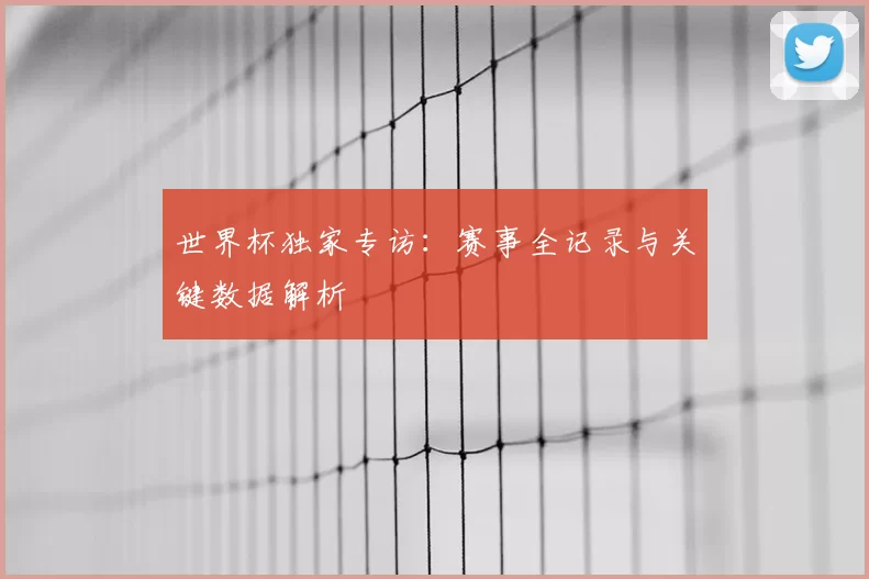 世界杯独家专访:赛事全记录与关键数据解析