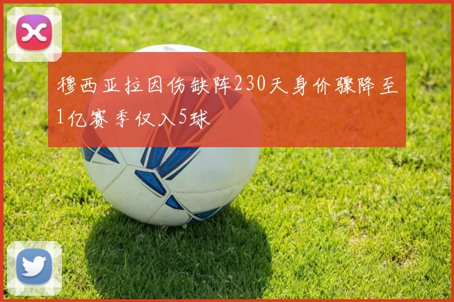 穆西亚拉因伤缺阵230天身价骤降至1亿赛季仅入5球