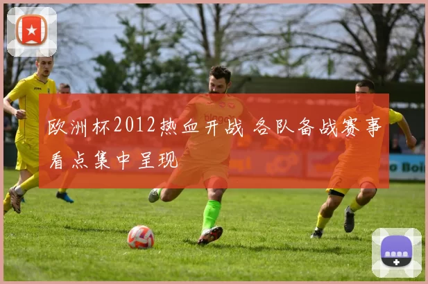 欧洲杯2012热血开战 各队备战赛事看点集中呈现
